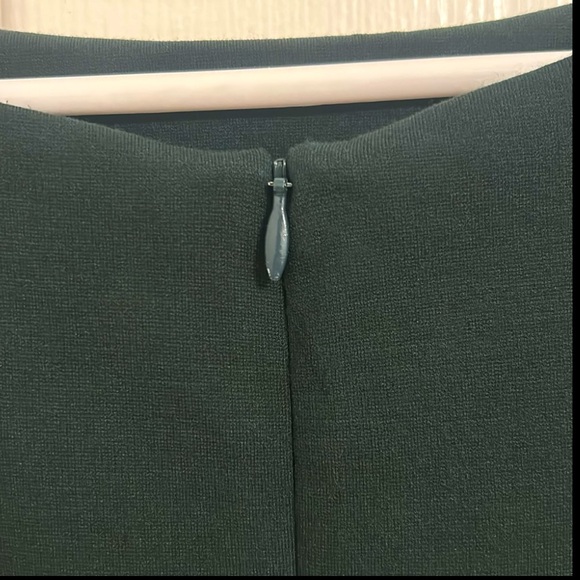 MM Lafleur Lydia Twist Strap Sheath Dress in Forest Green New Size 16 - Picture 11 of 14